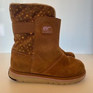 Girls Rylee Waterproof Suede Sorel Boots